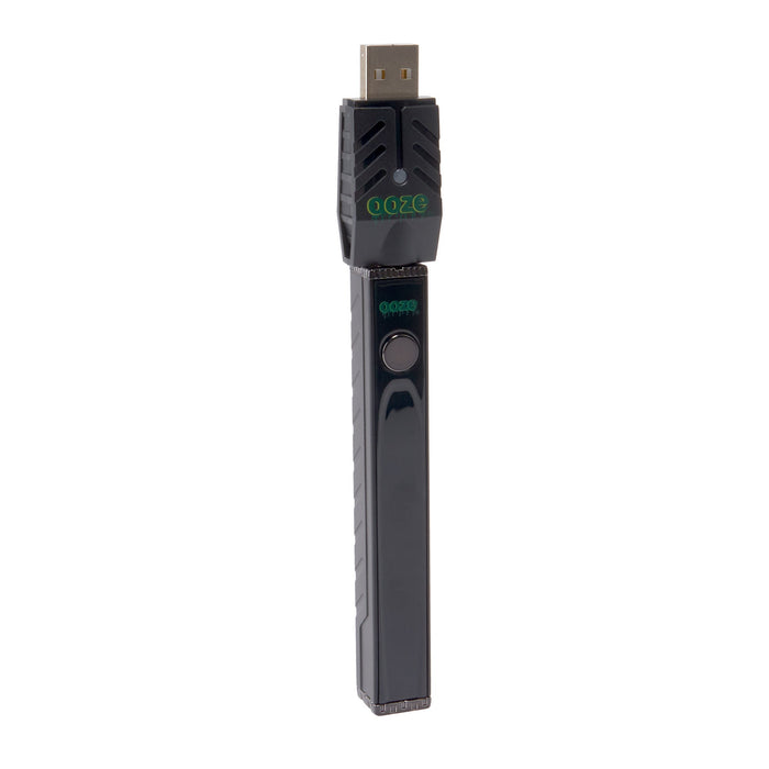 Ooze Quad 2 – 500 mAh Square 510 Vape Battery, Panther Black