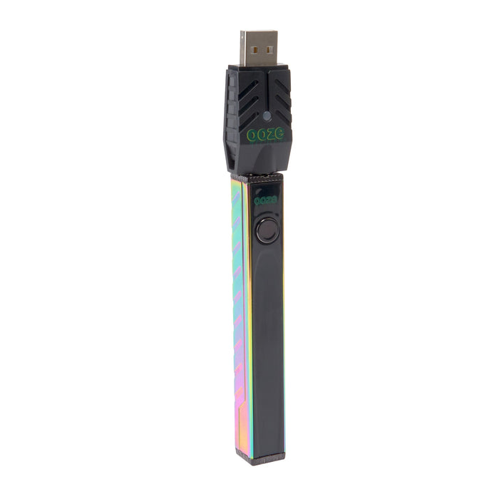 Ooze Quad 2 – 500 mAh Square 510 Vape Battery, Rainbow