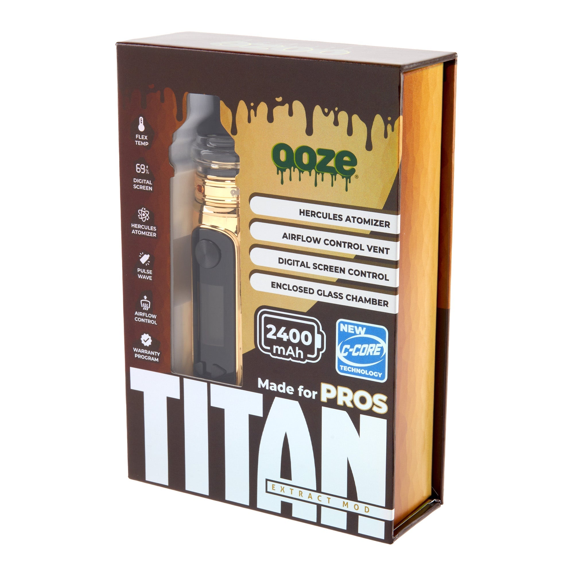 Ooze Titan Extract Mod – 2400 mAh C-Core