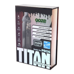Ooze Titan Extract Mod – 2400 mAh C-Core - Discreet Smoker