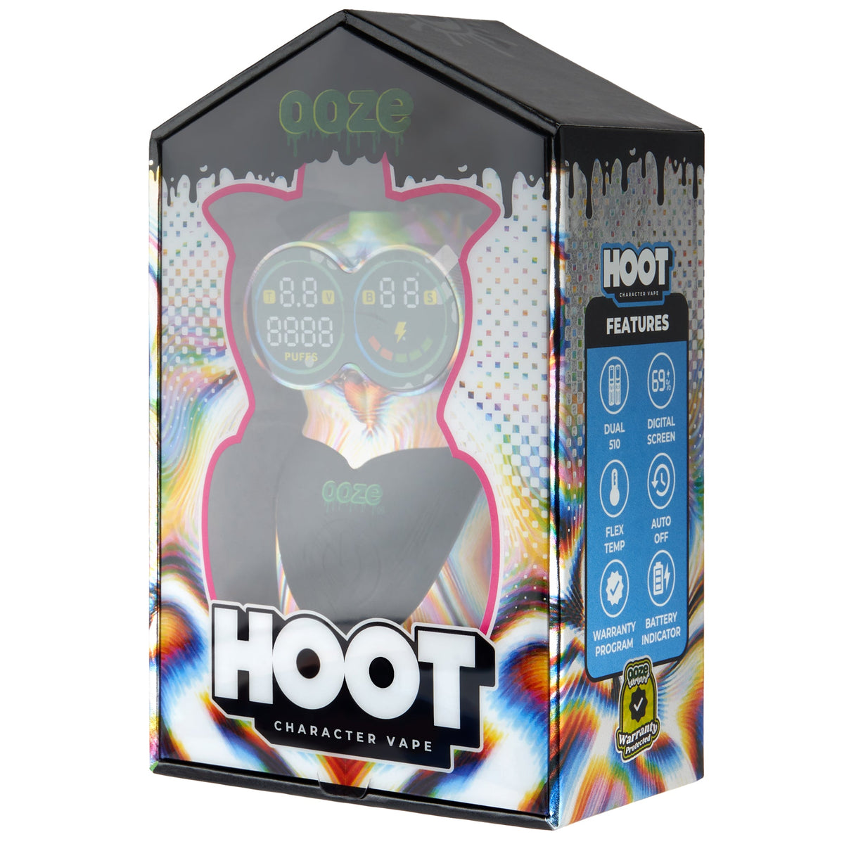 Ooze Hoot – 650 mAh Character 510 Battery - Discreet Smoker