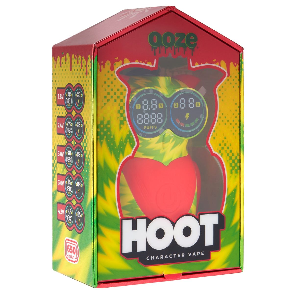 Ooze Hoot – 650 mAh Character 510 Battery - Discreet Smoker