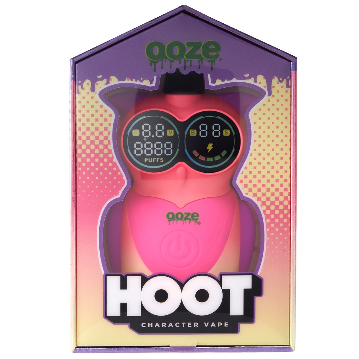 Ooze Hoot – 650 mAh Character 510 Battery - Discreet Smoker