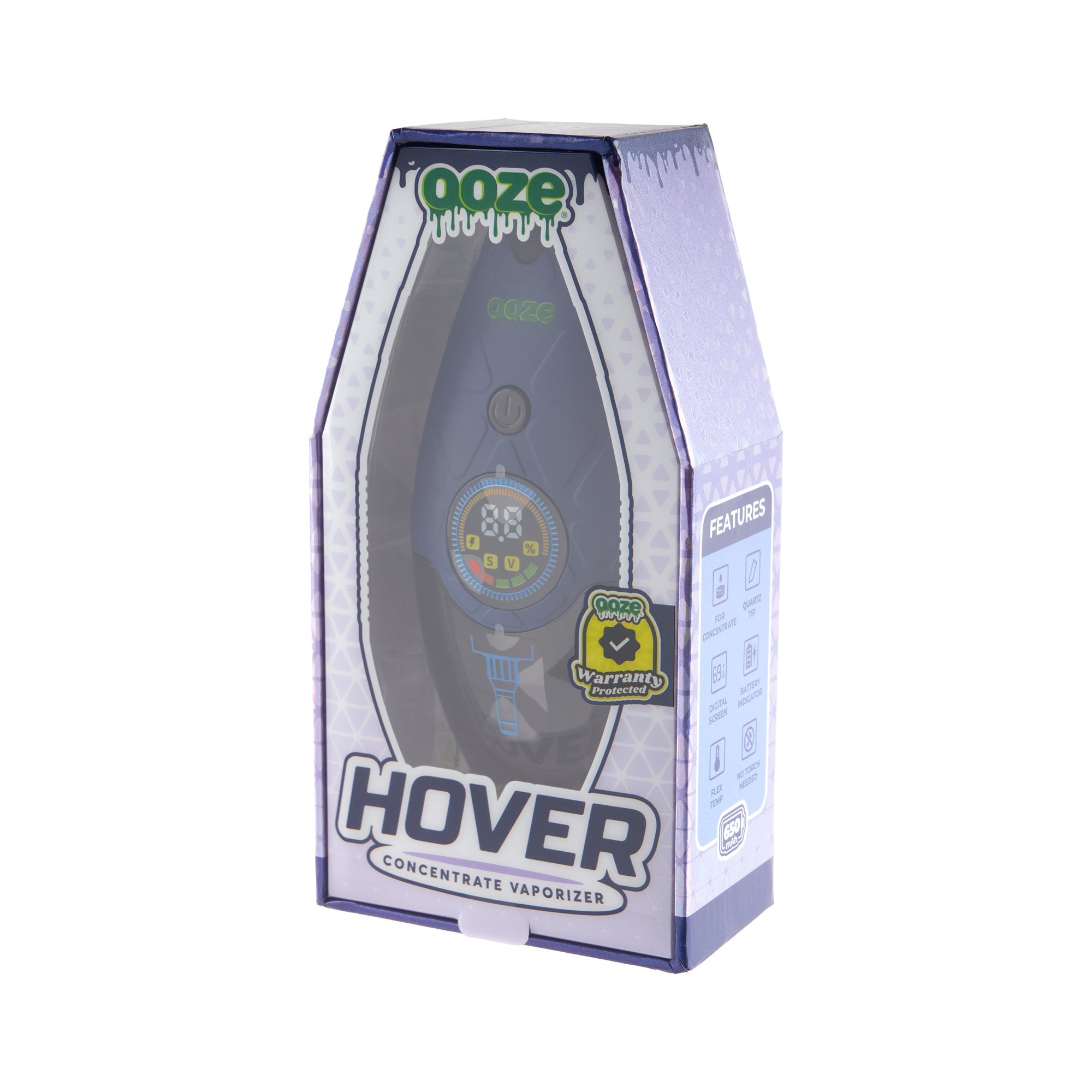 Ooze Hover – 650 mAh Concentrate Vaporizer - Discreet Smoker