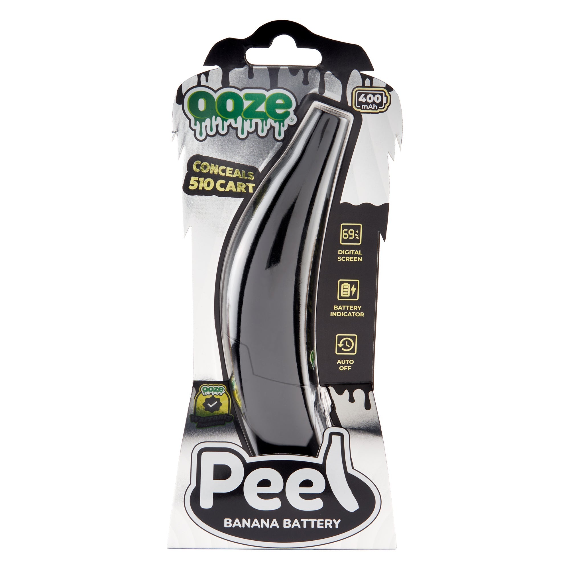 Ooze Peel – 400 mAh Banana 510 Battery - Discreet Smoker