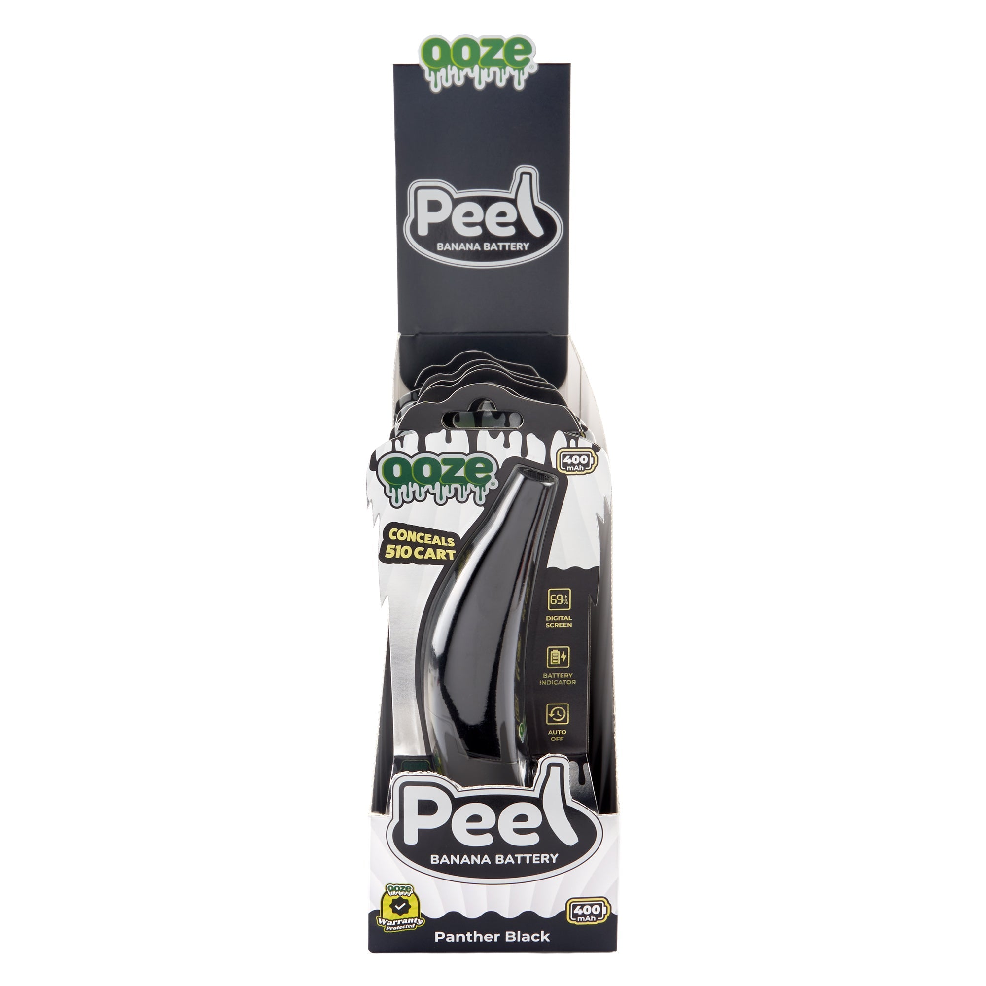 Ooze Peel – 400 mAh Banana 510 Battery - Discreet Smoker