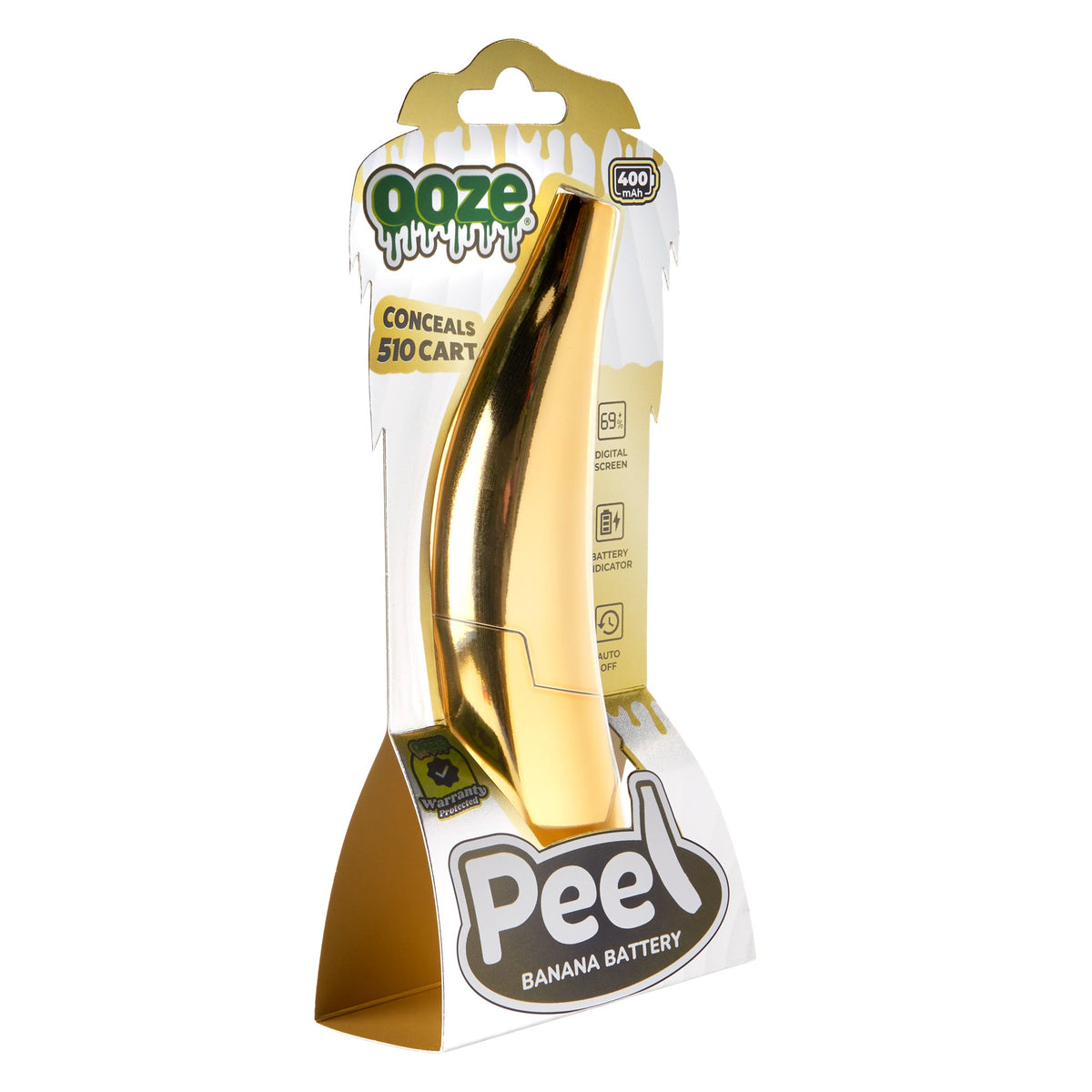 Ooze Peel – 400 mAh Banana 510 Battery - Discreet Smoker