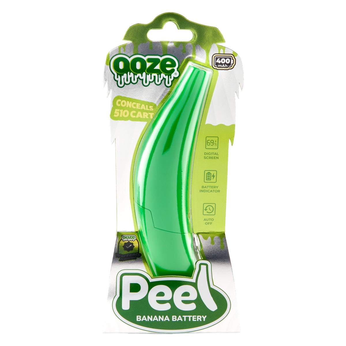 Ooze Peel – 400 mAh Banana 510 Battery - Discreet Smoker