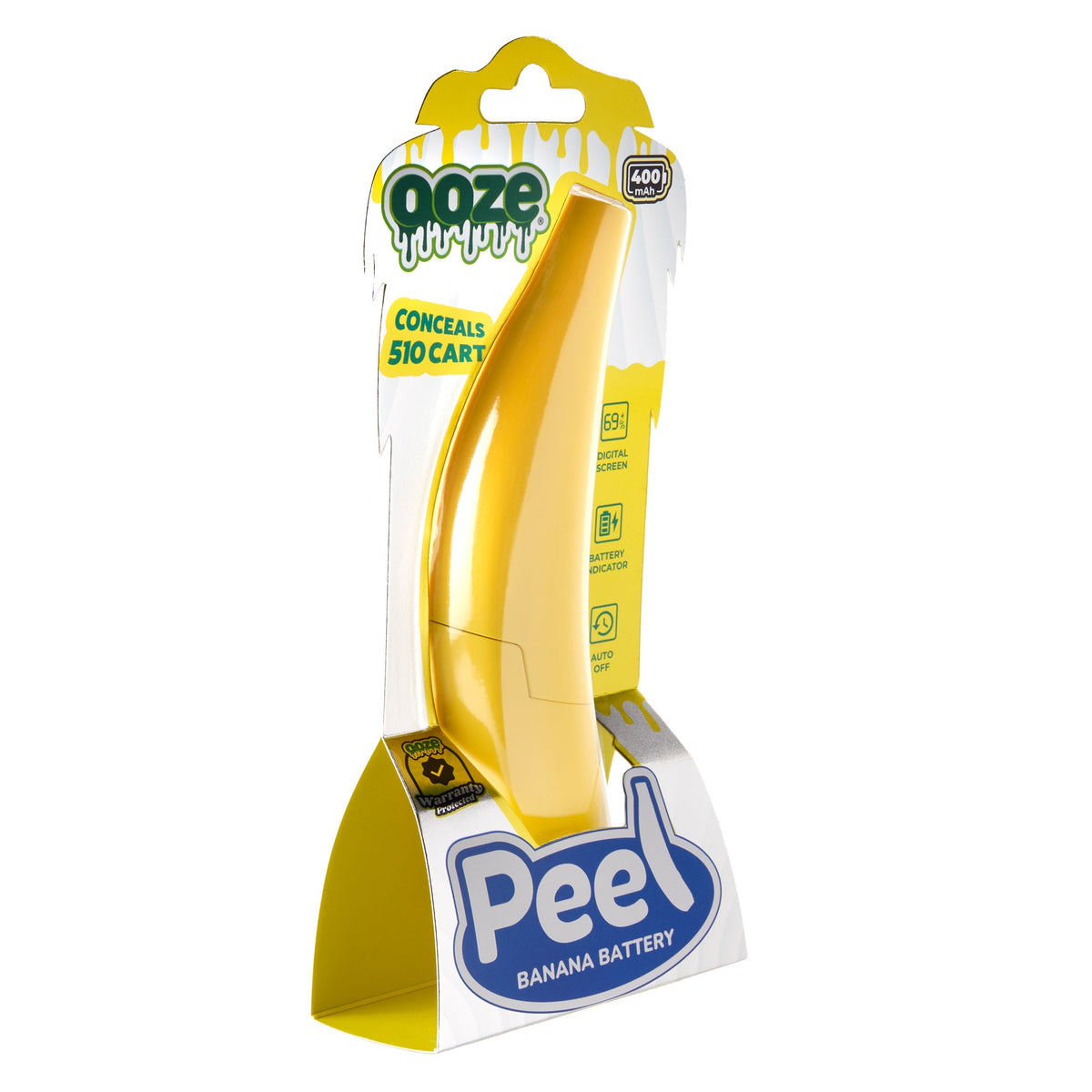Ooze Peel – 400 mAh Banana 510 Battery - Discreet Smoker