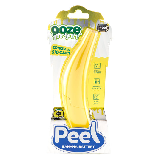 Ooze Peel – 400 mAh Banana 510 Battery - Discreet Smoker