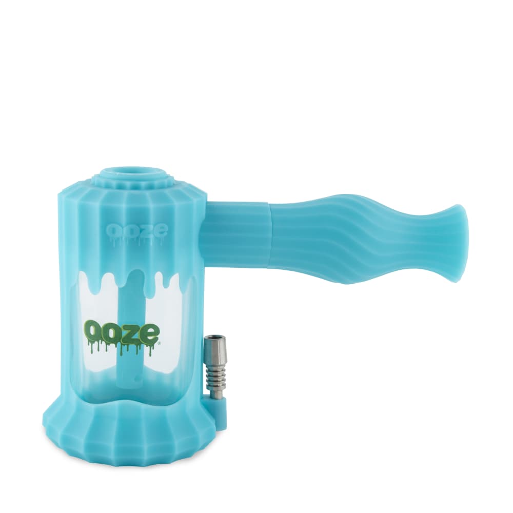 Ooze Clobb 4-in-1 Hybrid Silicone & Glass Water Pipe - Discreet Smoker