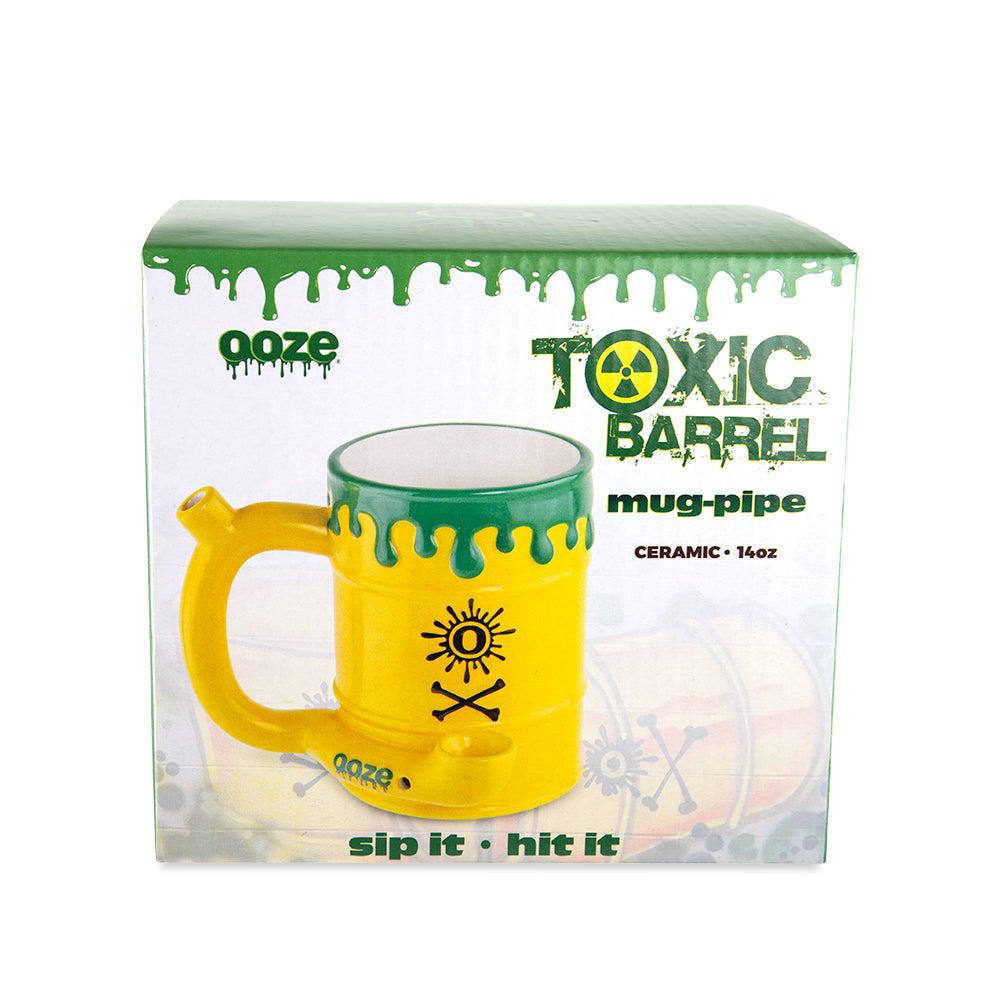 Ooze Ceramic Mug - Toxic Waste Barrel - Discreet Smoker