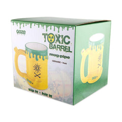 Ooze Ceramic Mug - Toxic Waste Barrel - Discreet Smoker