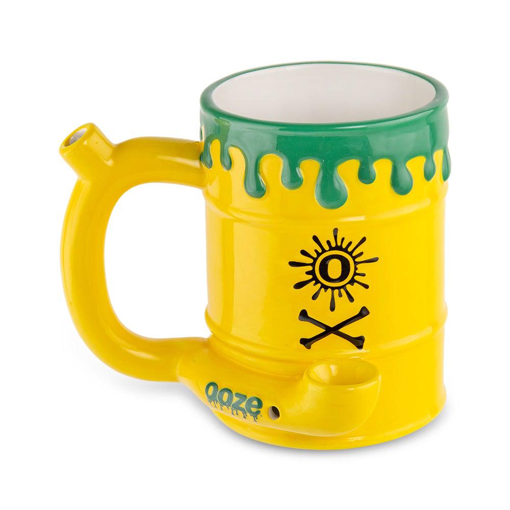 Ooze Ceramic Mug - Toxic Waste Barrel - Discreet Smoker