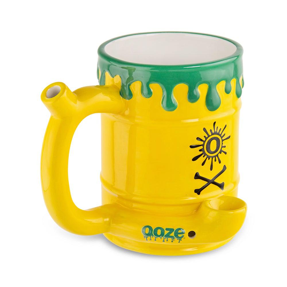 Ooze Ceramic Mug - Toxic Waste Barrel - Discreet Smoker