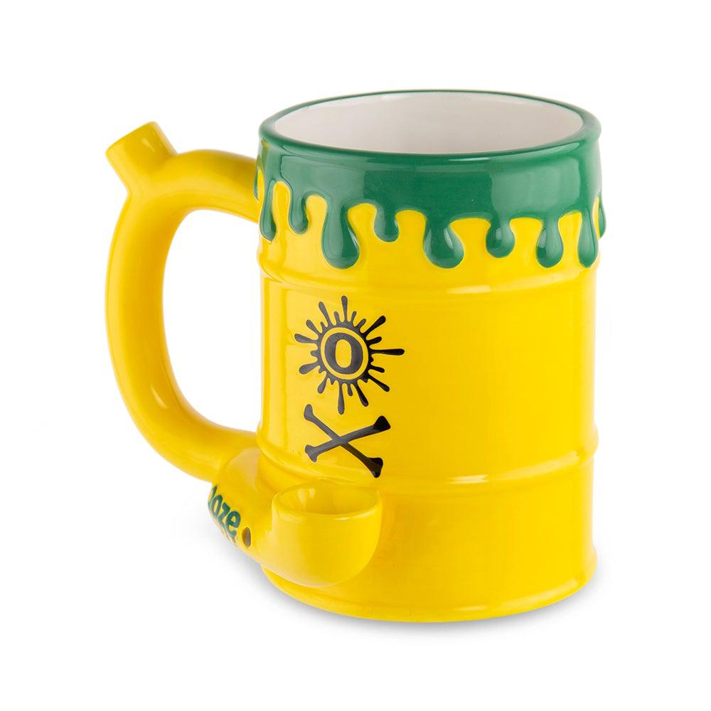 Ooze Ceramic Mug - Toxic Waste Barrel - Discreet Smoker