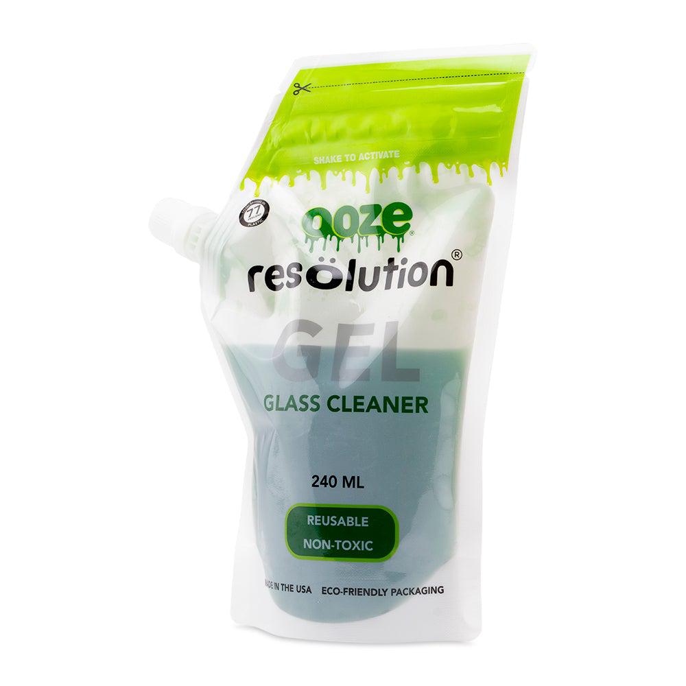 Ooze Resolution Gel Glass Cleaner - 240ml - Green - Discreet Smoker