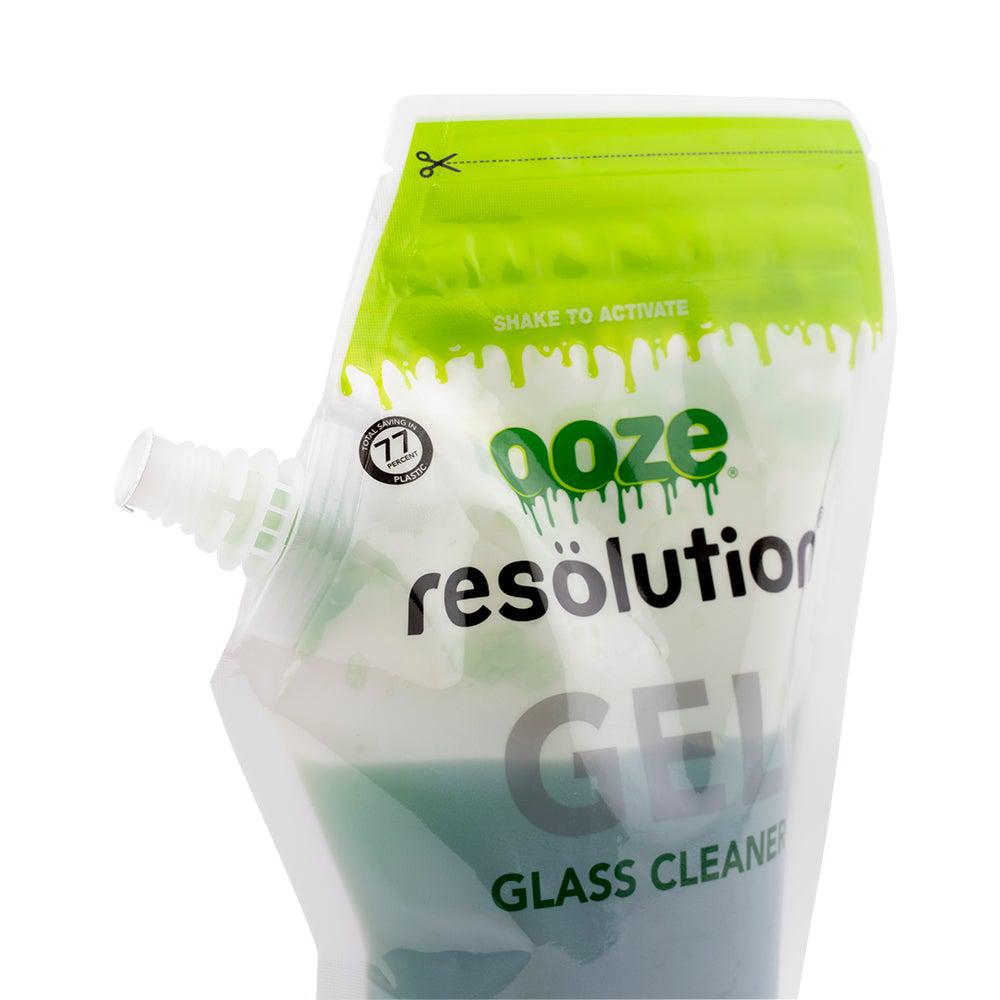 Ooze Resolution Gel Glass Cleaner - 240ml - Green - Discreet Smoker