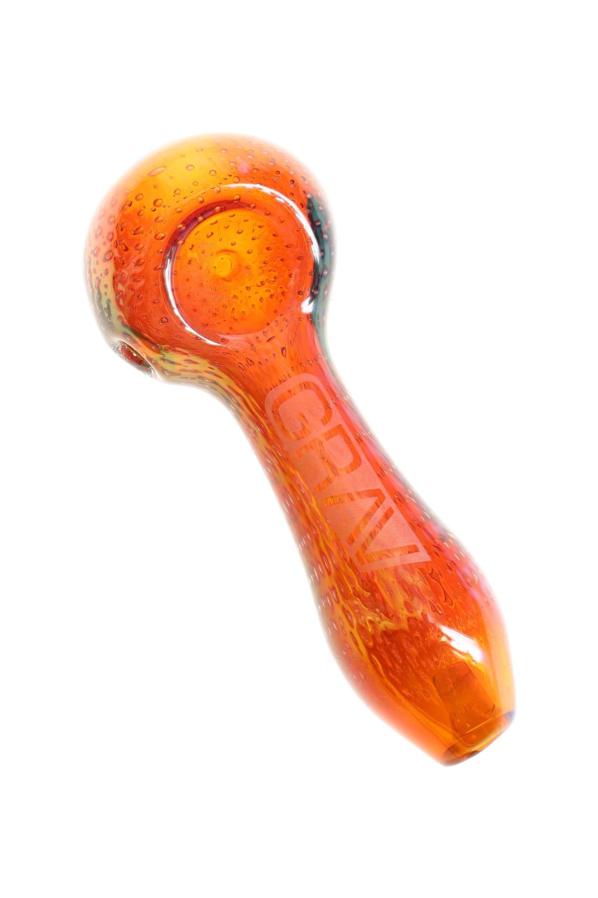 GRAV 4″ Bubble Trap Glass Spoon Pipe – Assorted Colors - Discreet Smoker
