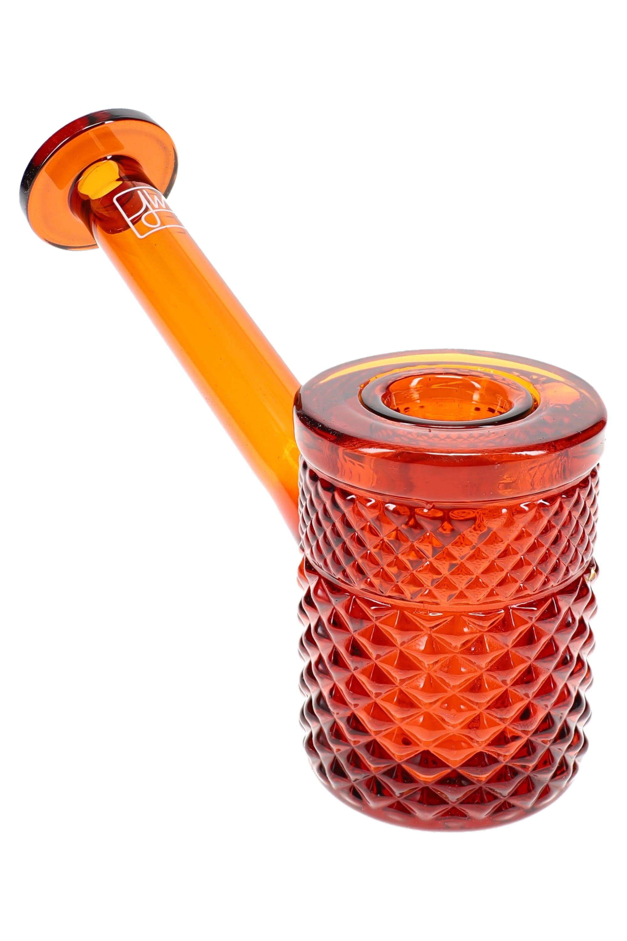 Jane West Twenties Collection Glass Hand Pipe – 8¼″ - Discreet Smoker