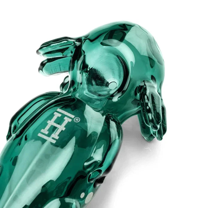 Hemper Axolotl Glass Hand Pipe - Discreet Smoker