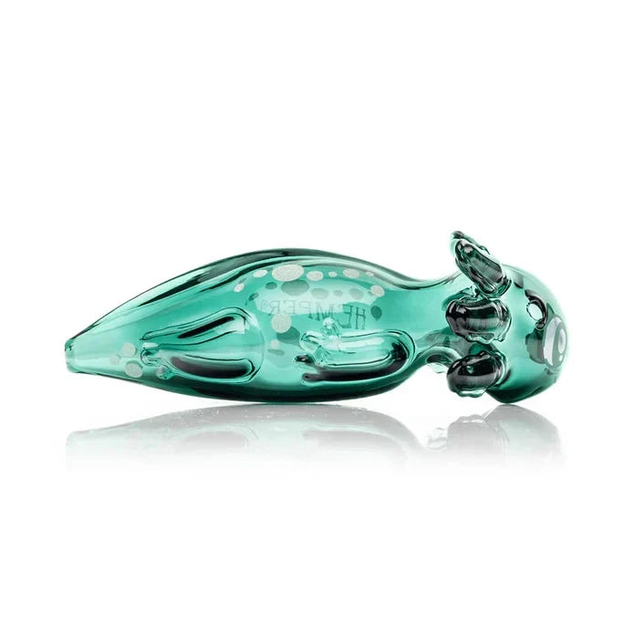 Hemper Axolotl Glass Hand Pipe - Discreet Smoker