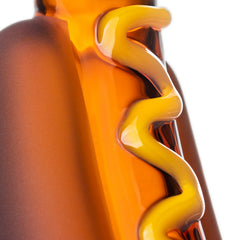 BigFun! “Glizzy” Hot Dog Borosilicate Glass Hand Pipe – 5.1″