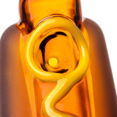 BigFun! “Glizzy” Hot Dog Borosilicate Glass Hand Pipe – 5.1″