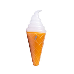 Borosilicate Glass Ice Cream Hand Pipe “Cone Zone” – 4½″