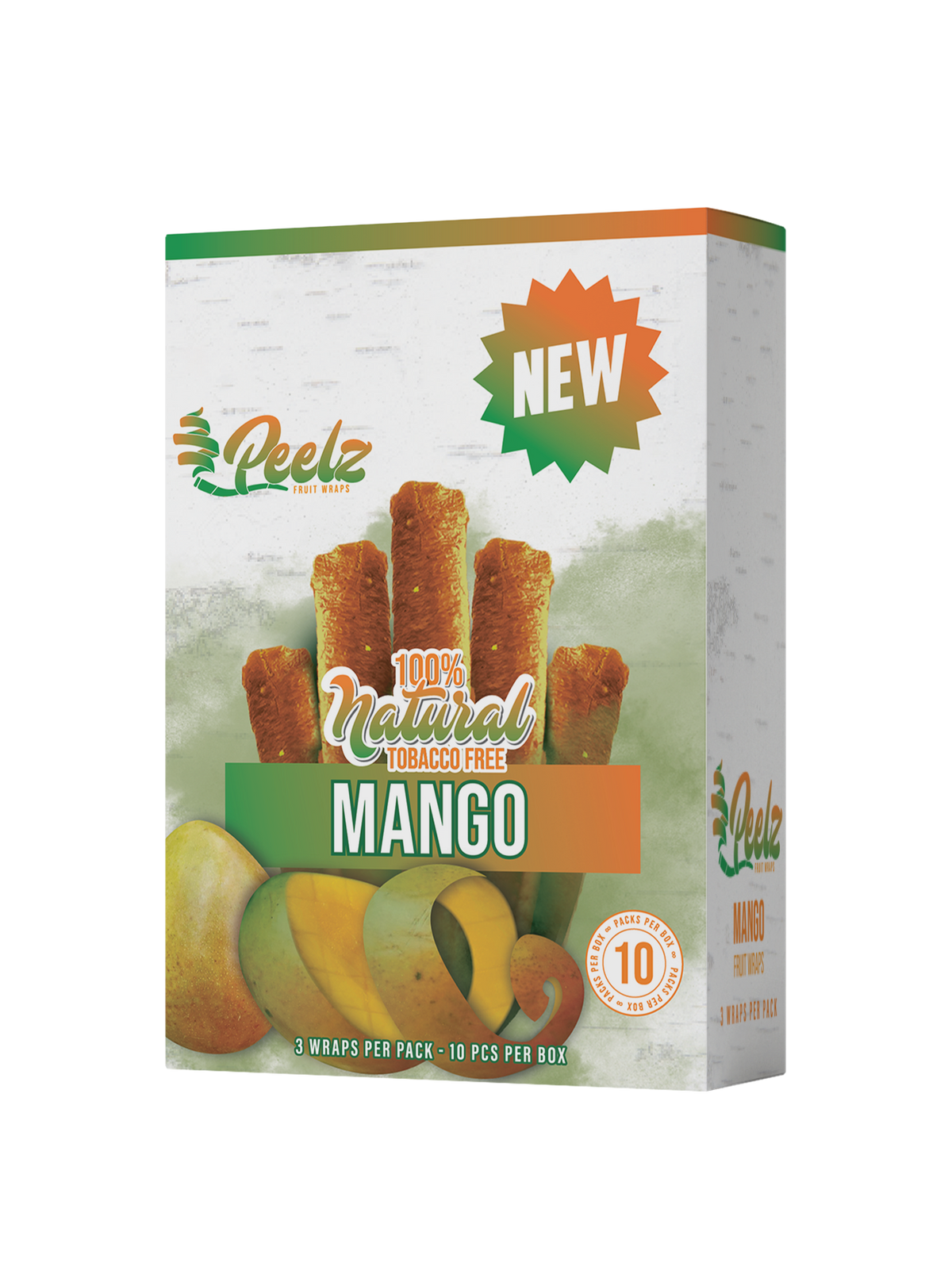 Peelz Fruit Wraps - Mango (10-Pack)