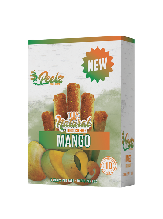 Peelz Fruit Wraps - Mango (10-Pack)