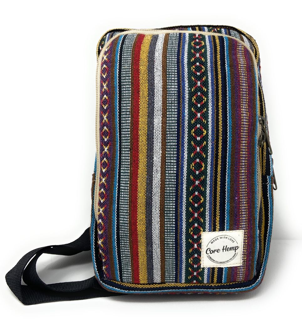Core Hemp Boho Sling Back - Front View