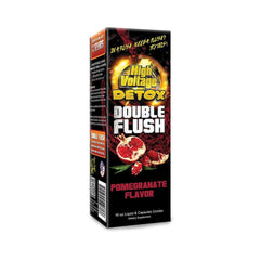 High Voltage Detox Double Flush - Pomegranate - Discreet Smoker