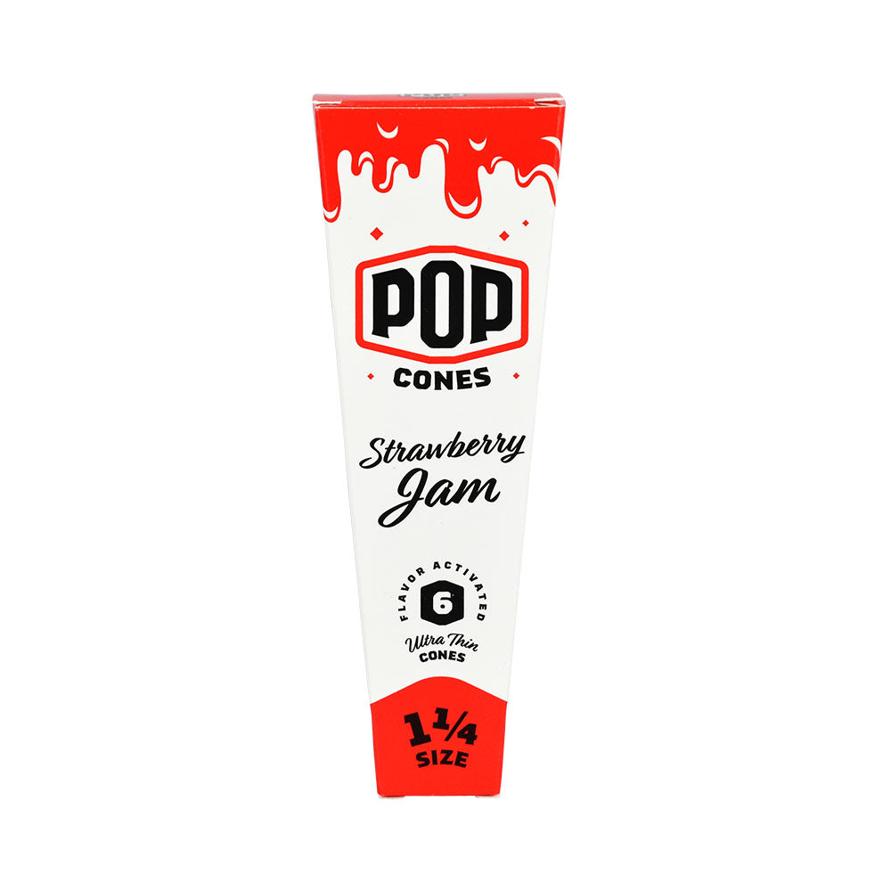 POP Cones Ultra Thin | Assorted Flavors | 25pc Display - Discreet Smoker