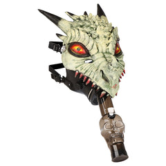 Gas Mask with Acrylic Water Pipe | 8" - Discreet Smoker