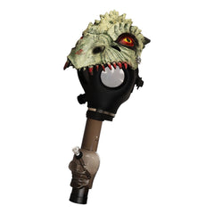 Gas Mask with Acrylic Water Pipe | 8" - Discreet Smoker