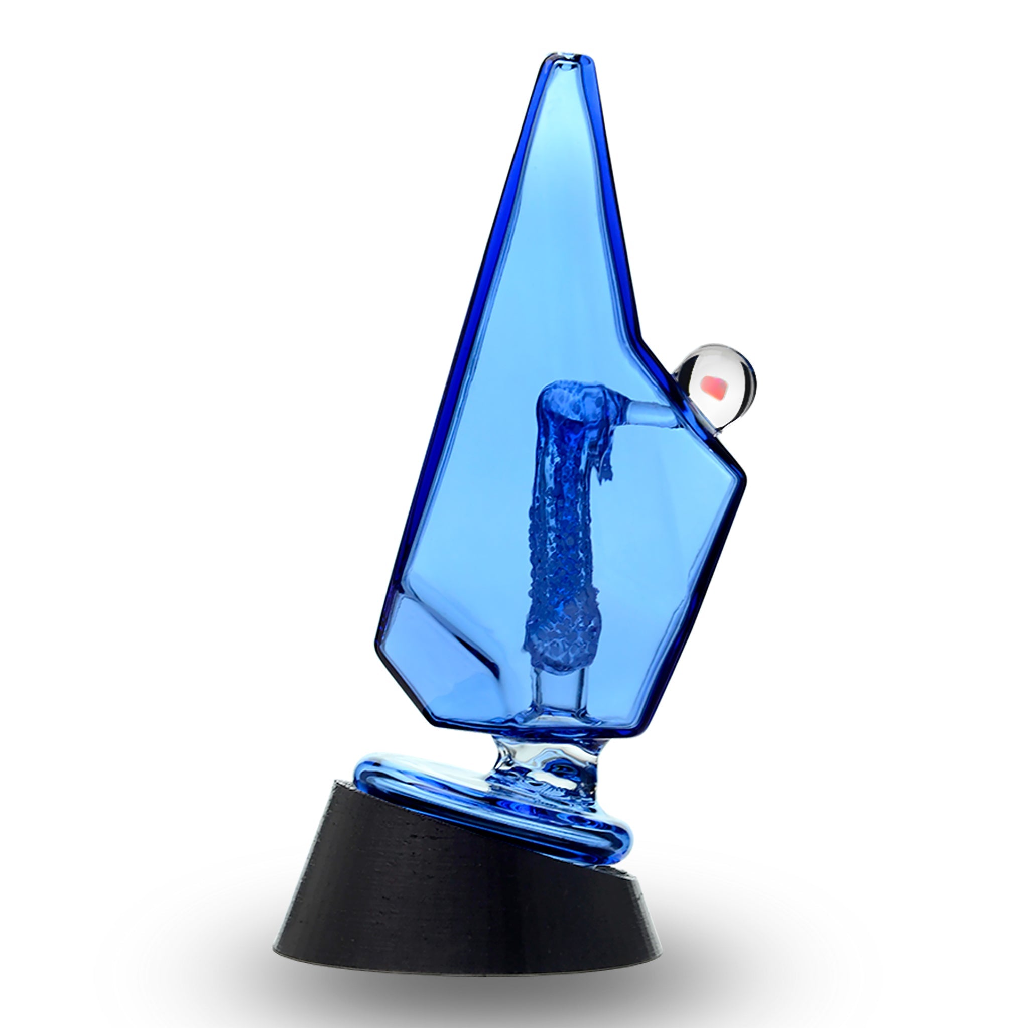 CaliBear Colored Glass Crystal Arch Puffco Peak Glass Attachment - Discreet Smoker