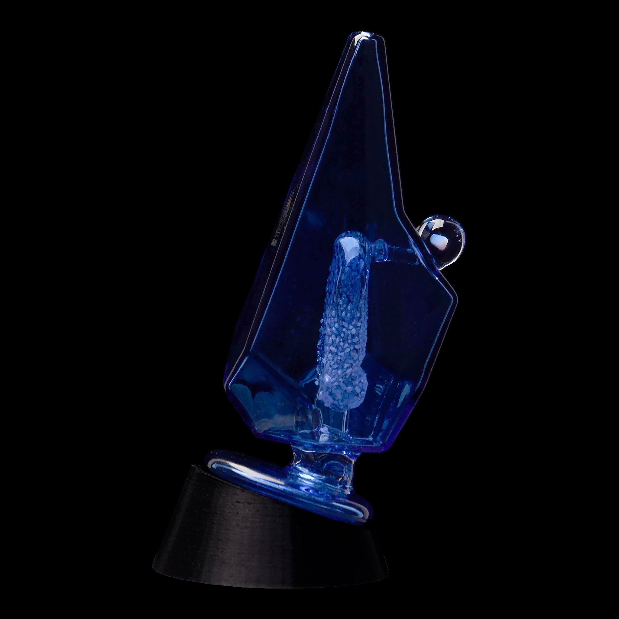 CaliBear Colored Glass Crystal Arch Puffco Peak Glass Attachment - Discreet Smoker