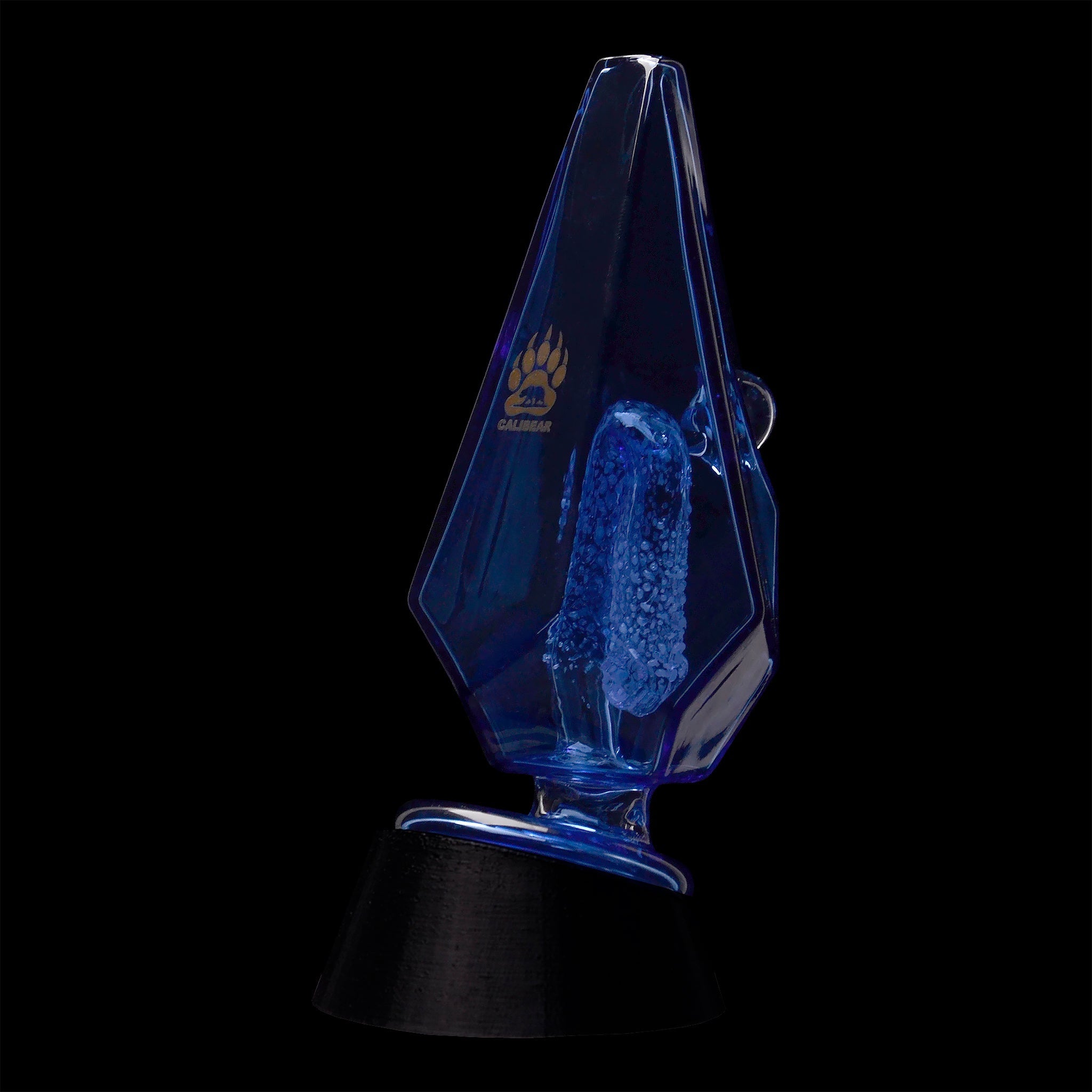 CaliBear Colored Glass Crystal Arch Puffco Peak Glass Attachment - Discreet Smoker