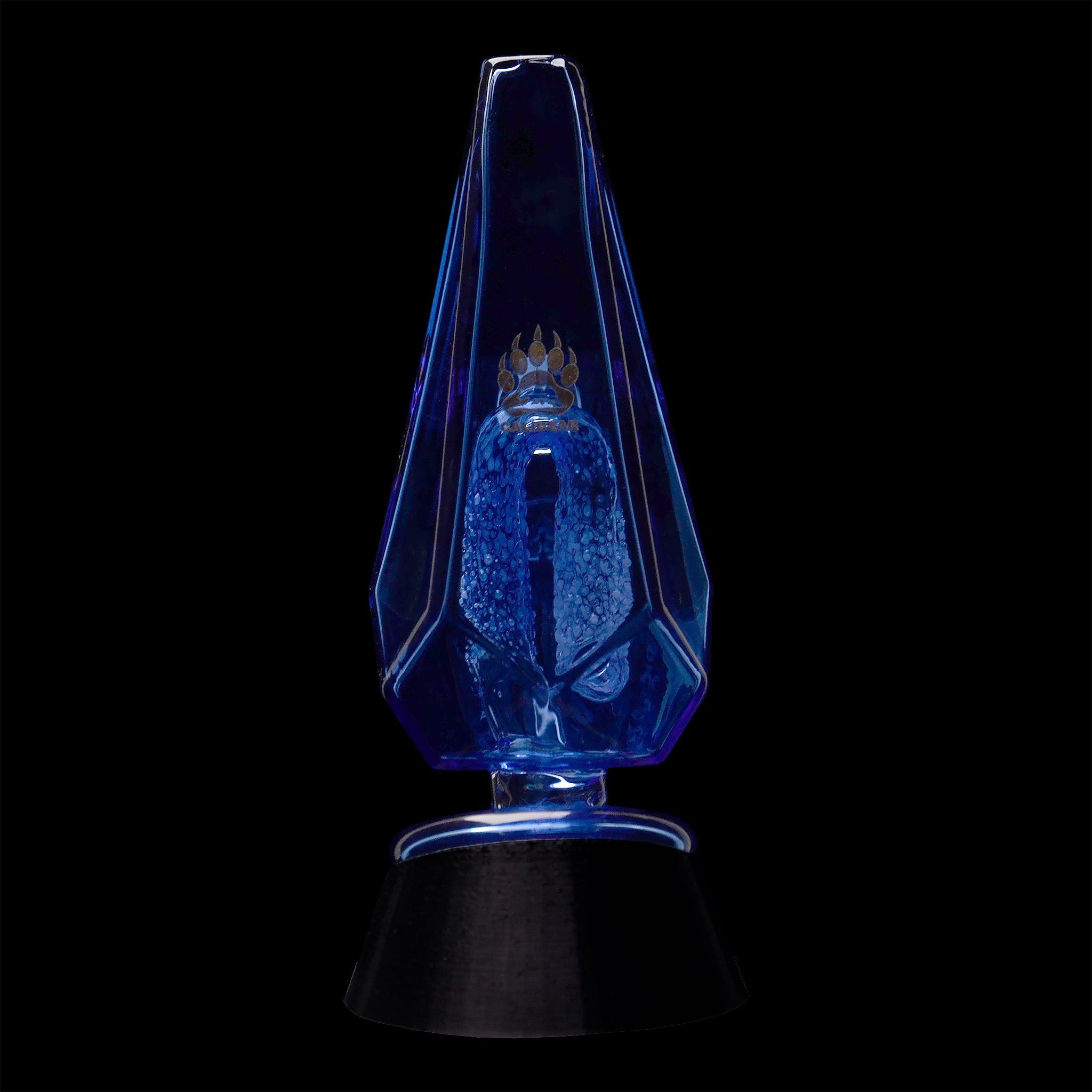 CaliBear Colored Glass Crystal Arch Puffco Peak Glass Attachment - Discreet Smoker