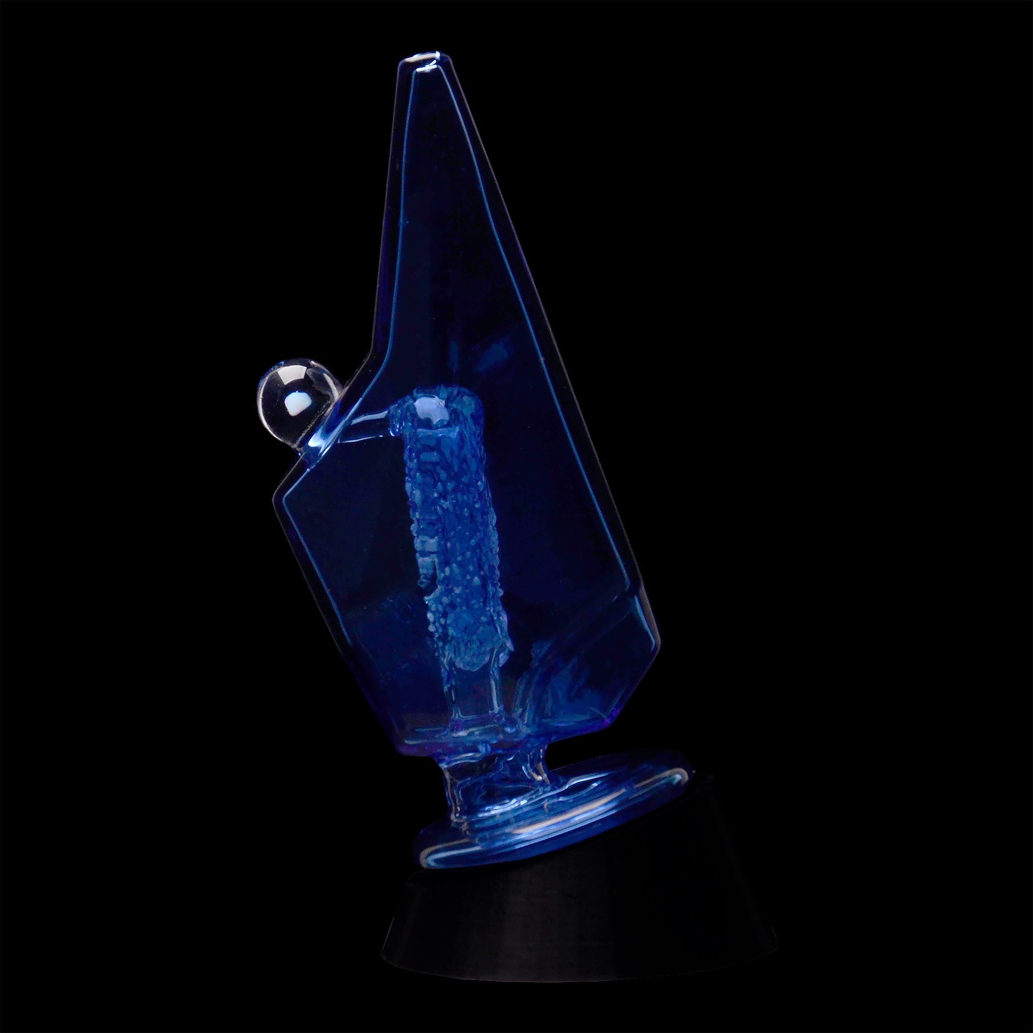 CaliBear Colored Glass Crystal Arch Puffco Peak Glass Attachment - Discreet Smoker
