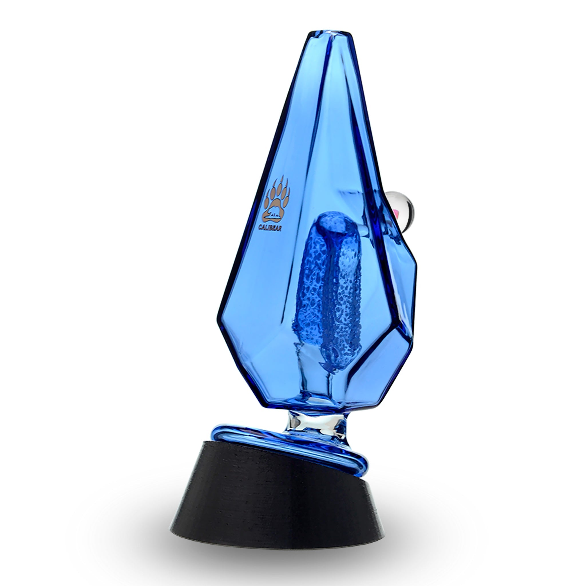 CaliBear Colored Glass Crystal Arch Puffco Peak Glass Attachment - Discreet Smoker