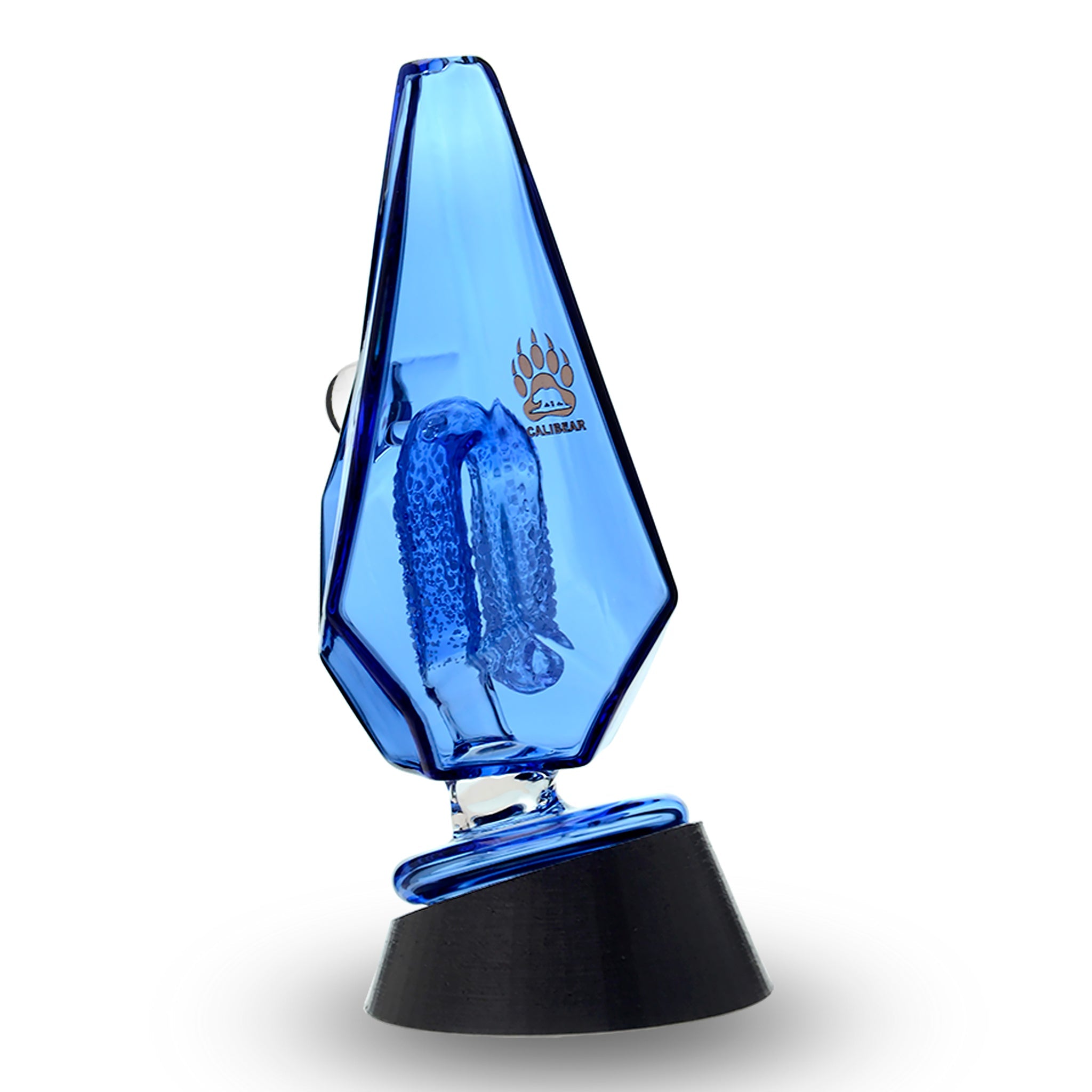 CaliBear Colored Glass Crystal Arch Puffco Peak Glass Attachment - Discreet Smoker