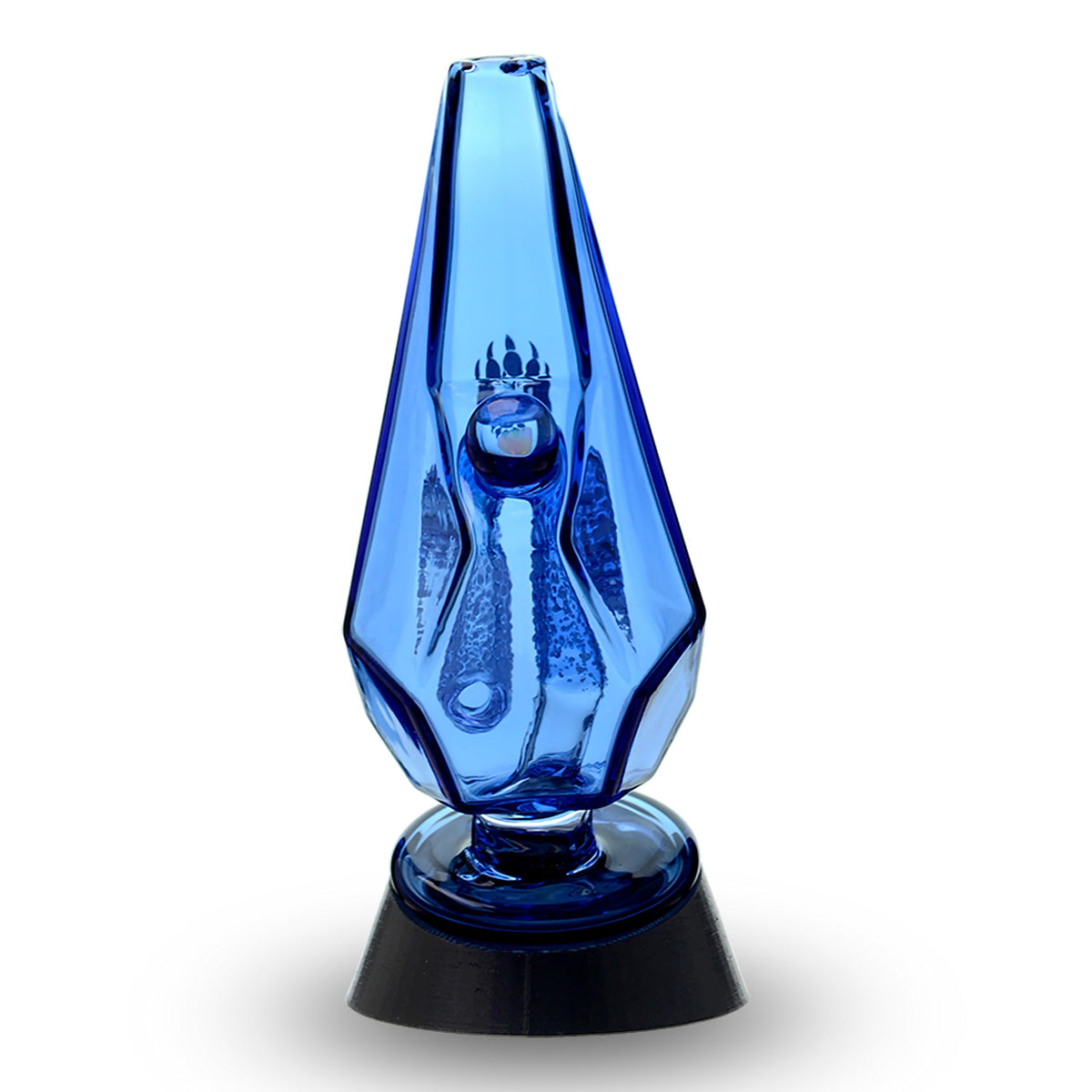 CaliBear Colored Glass Crystal Arch Puffco Peak Glass Attachment - Discreet Smoker