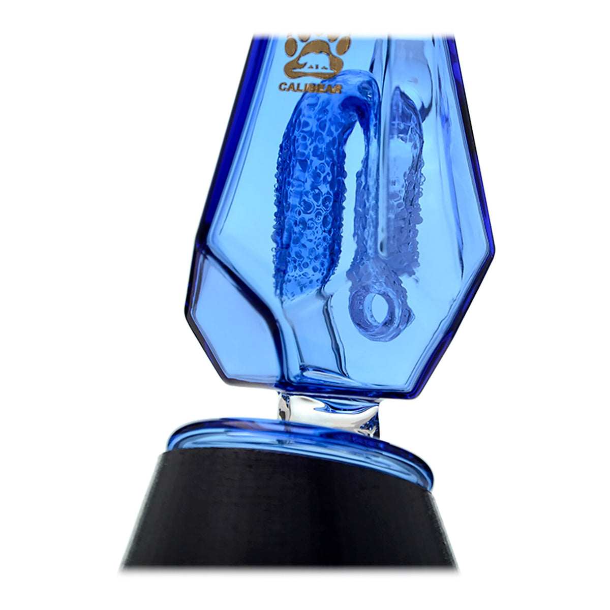CaliBear Colored Glass Crystal Arch Puffco Peak Glass Attachment - Discreet Smoker
