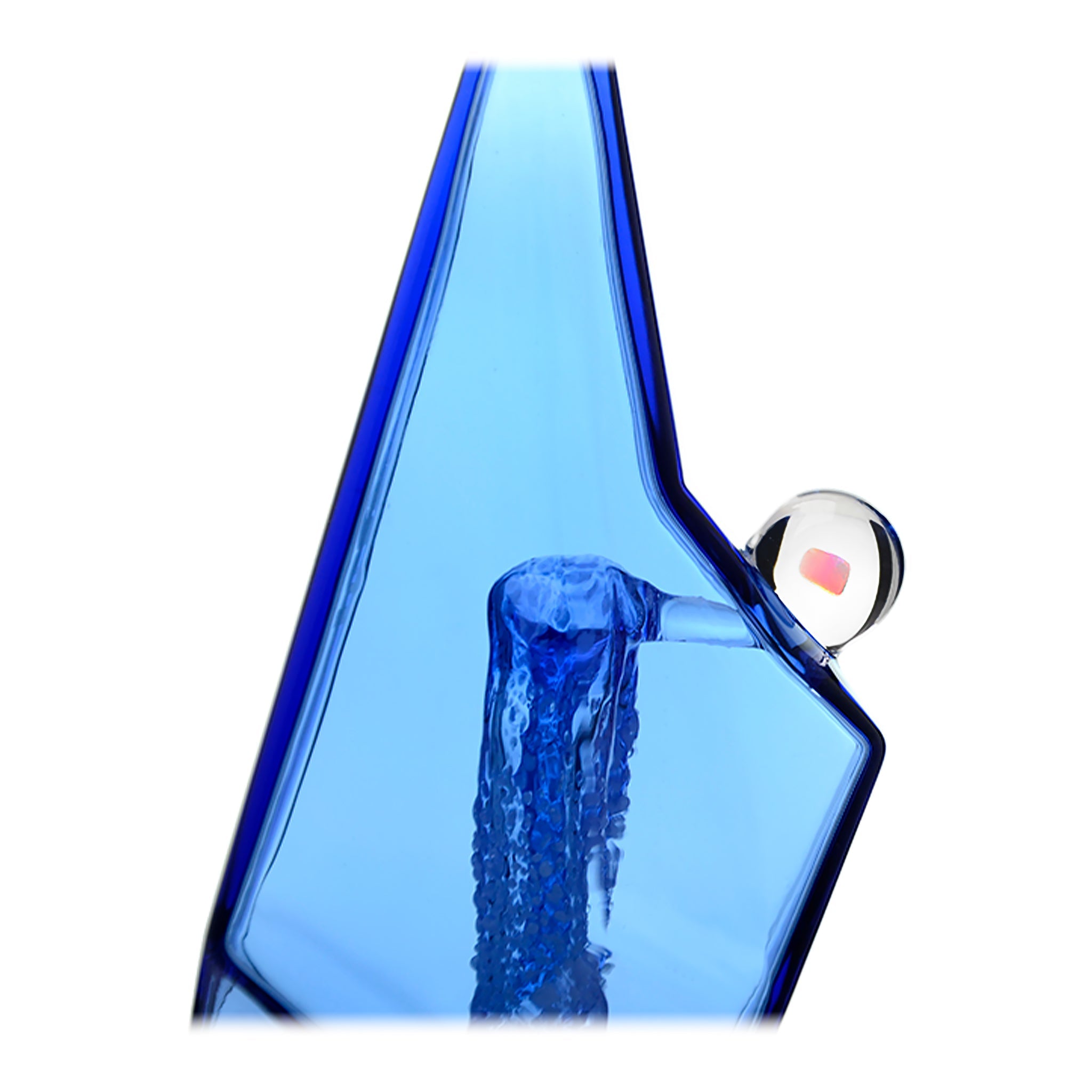 CaliBear Colored Glass Crystal Arch Puffco Peak Glass Attachment - Discreet Smoker