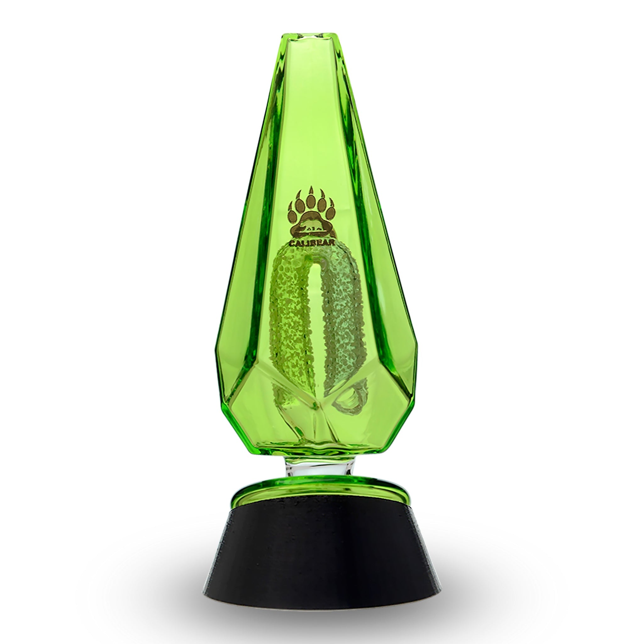 CaliBear Colored Glass Crystal Arch Puffco Peak Glass Attachment - Discreet Smoker