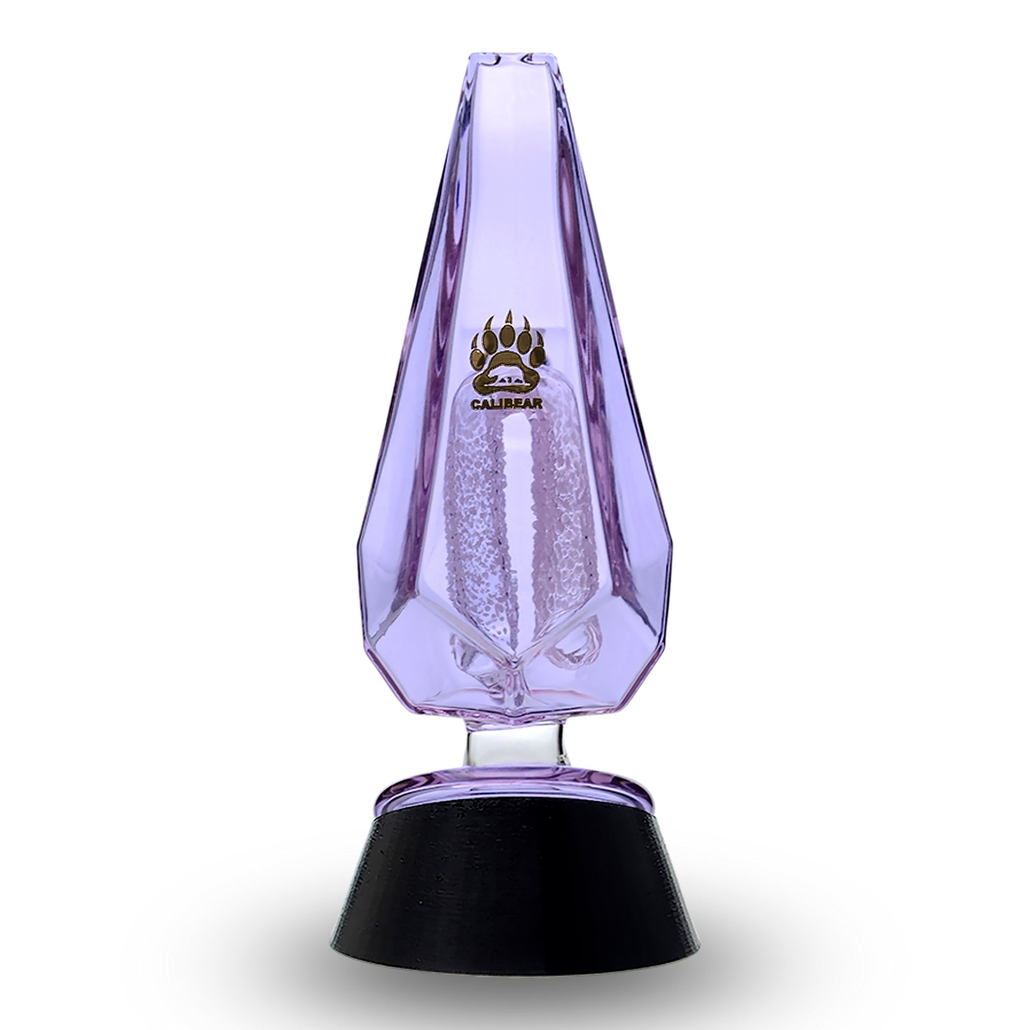 CaliBear Colored Glass Crystal Arch Puffco Peak Glass Attachment - Discreet Smoker