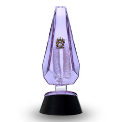CaliBear Colored Glass Crystal Arch Puffco Peak Glass Attachment - Discreet Smoker