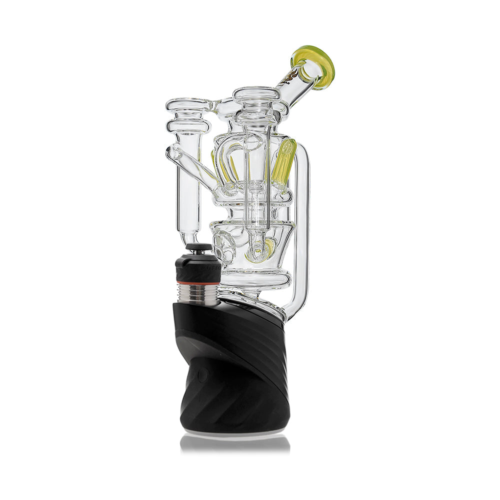 Cyclone Flow Recycler Glass Attachment For OG Peak and Peak Pro - Discreet Smoker